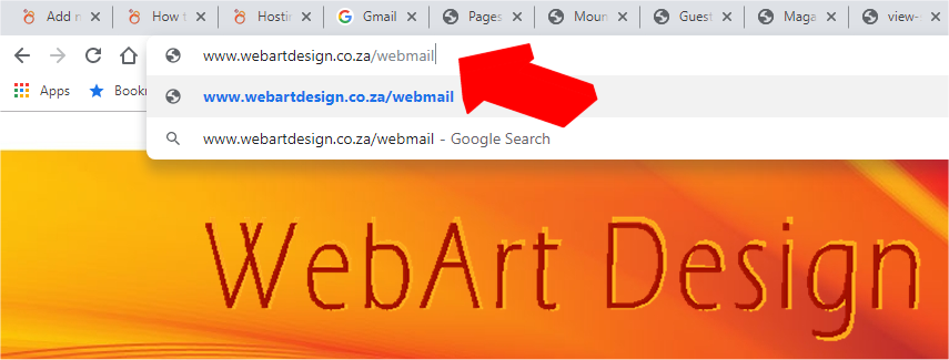 Webmail image 1