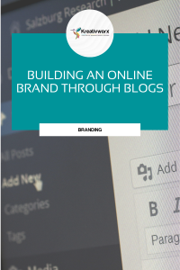 Building an Online Brand Through Blogs